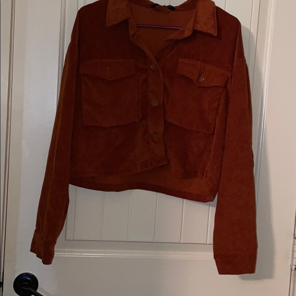 Crop coat
